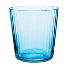 Match Pewter Lando Double Old Fashioned Glass — Aqua Sky, Pleat