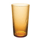 Match Pewter Lando Highball Glass — Amber, Twist