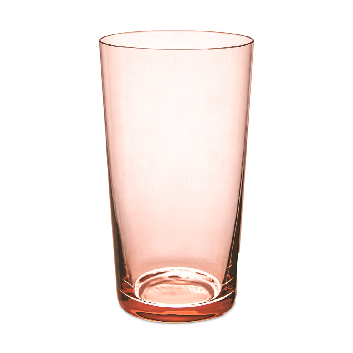 Match Pewter Lando Highball Glass — Rose Quartz, Smooth