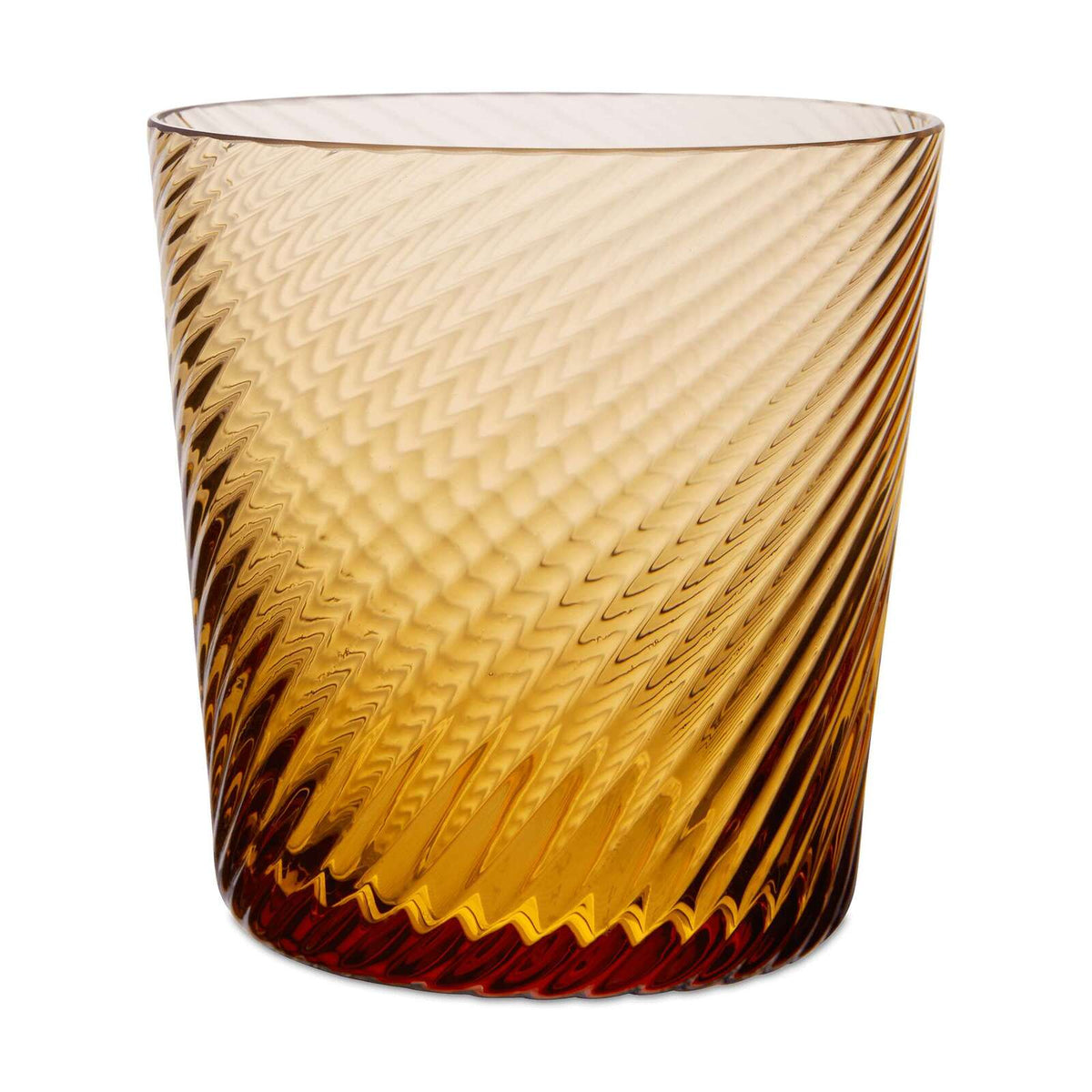 Match Pewter Lando Rocks Glass — Amber, Twist