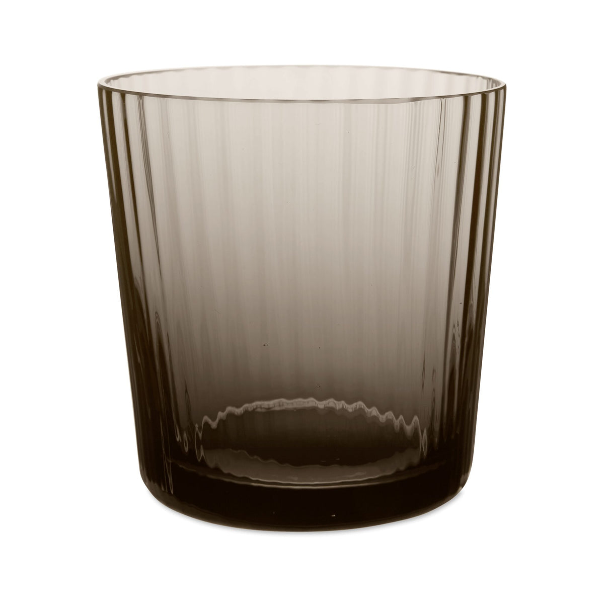 Match Pewter Lando Rocks Glass — Smoke, Pleat