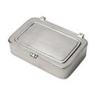 Match Pewter Lidded Box — Large, No Leather Insert