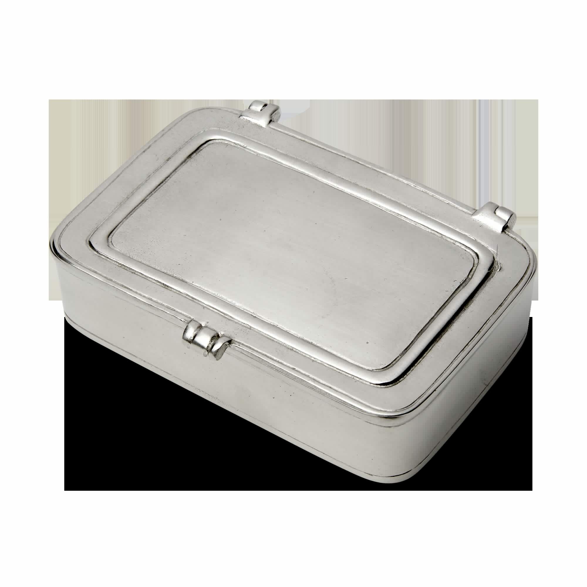 Match Pewter Lidded Box — Small