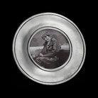 Match Pewter Lombardia Round Frame, Small