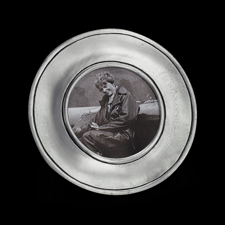 Match Pewter Lombardia Round Frame, Small