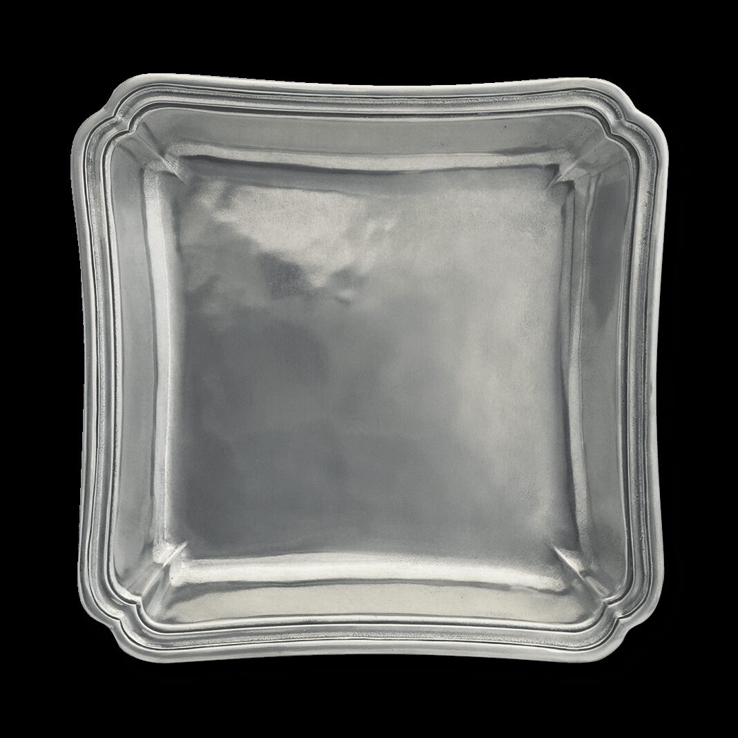 Match Pewter Lorenzo Square Serving Dish Serving Bowl
