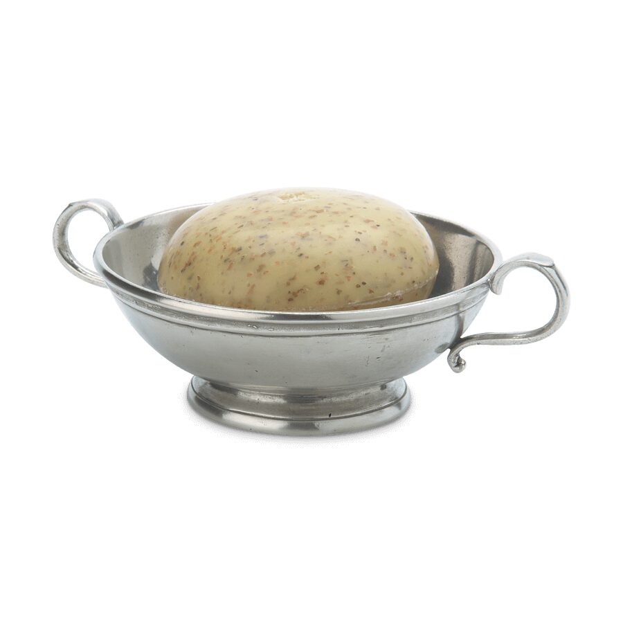 Match Pewter Low Footed Bowl, Small Wine Glass, alternate view