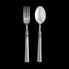 Match Pewter Lucia Serving Fork & Spoon Set — Serving Fork & Spoon Set