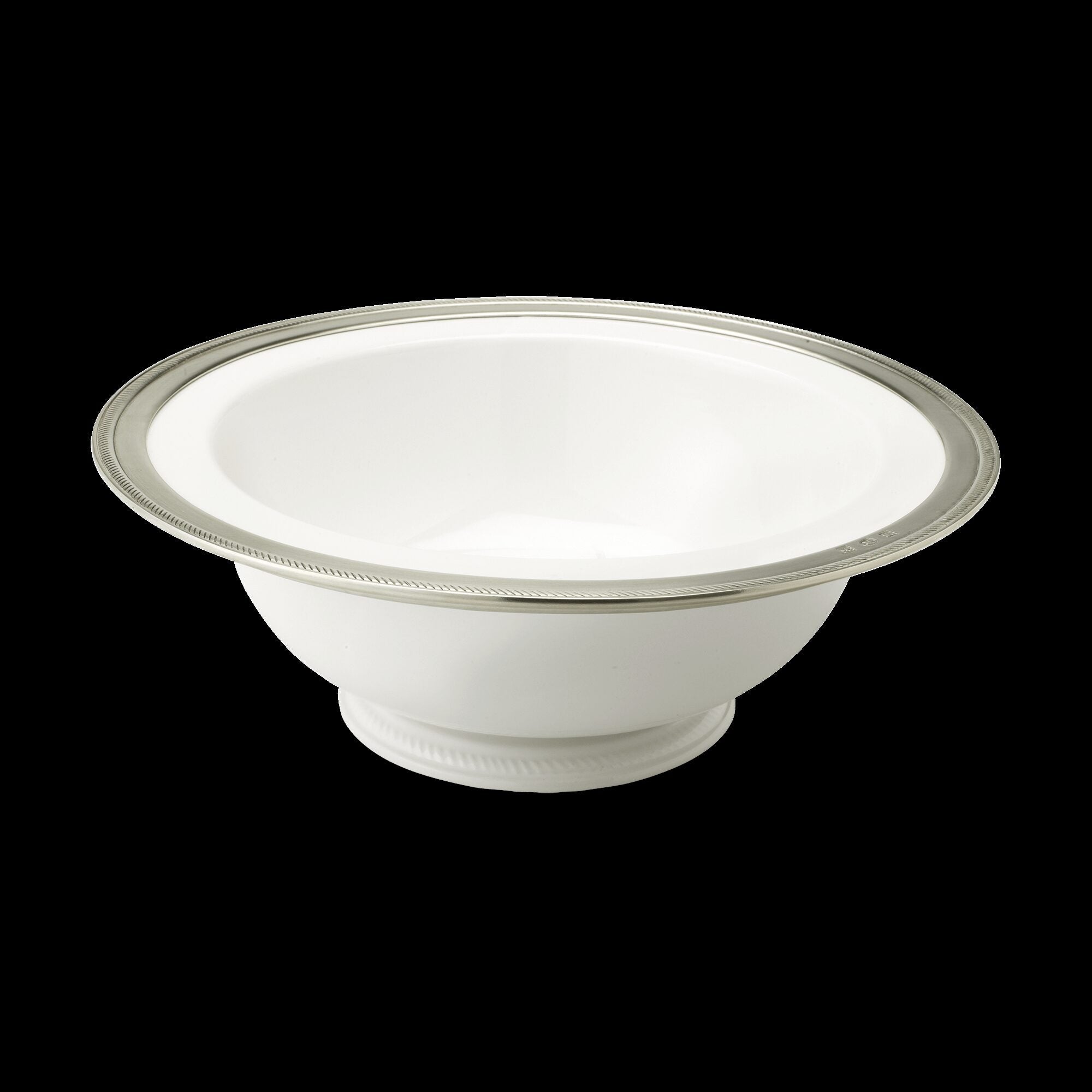 Match Pewter Luisa Footed Serving Bowl