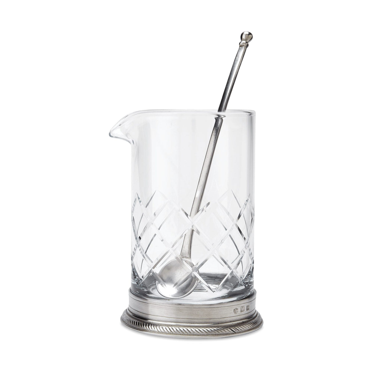 Match Pewter Luisa Mixing Glass Cocktail Shaker, alternate view