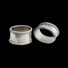 Match Pewter Luisa Oval Napkin Ring, Pair