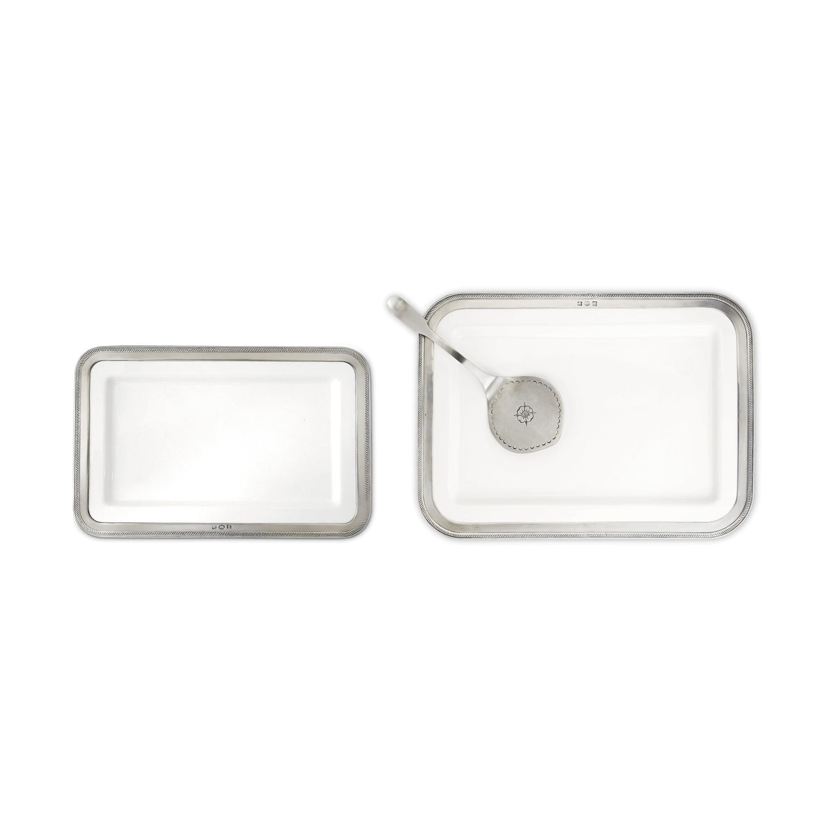Match Pewter Luisa Rectangle Platter, alternate view