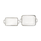 Match Pewter Luisa Rectangular Platter with Handles, alternate view