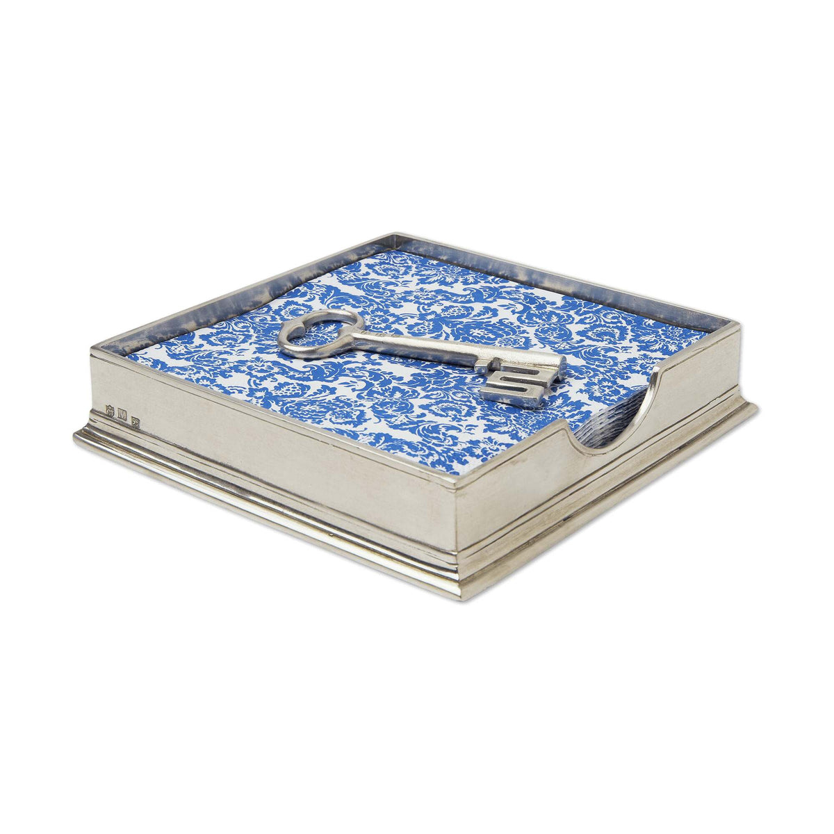 Match Pewter Luncheon Napkin Box Serveware Accessorie, alternate view