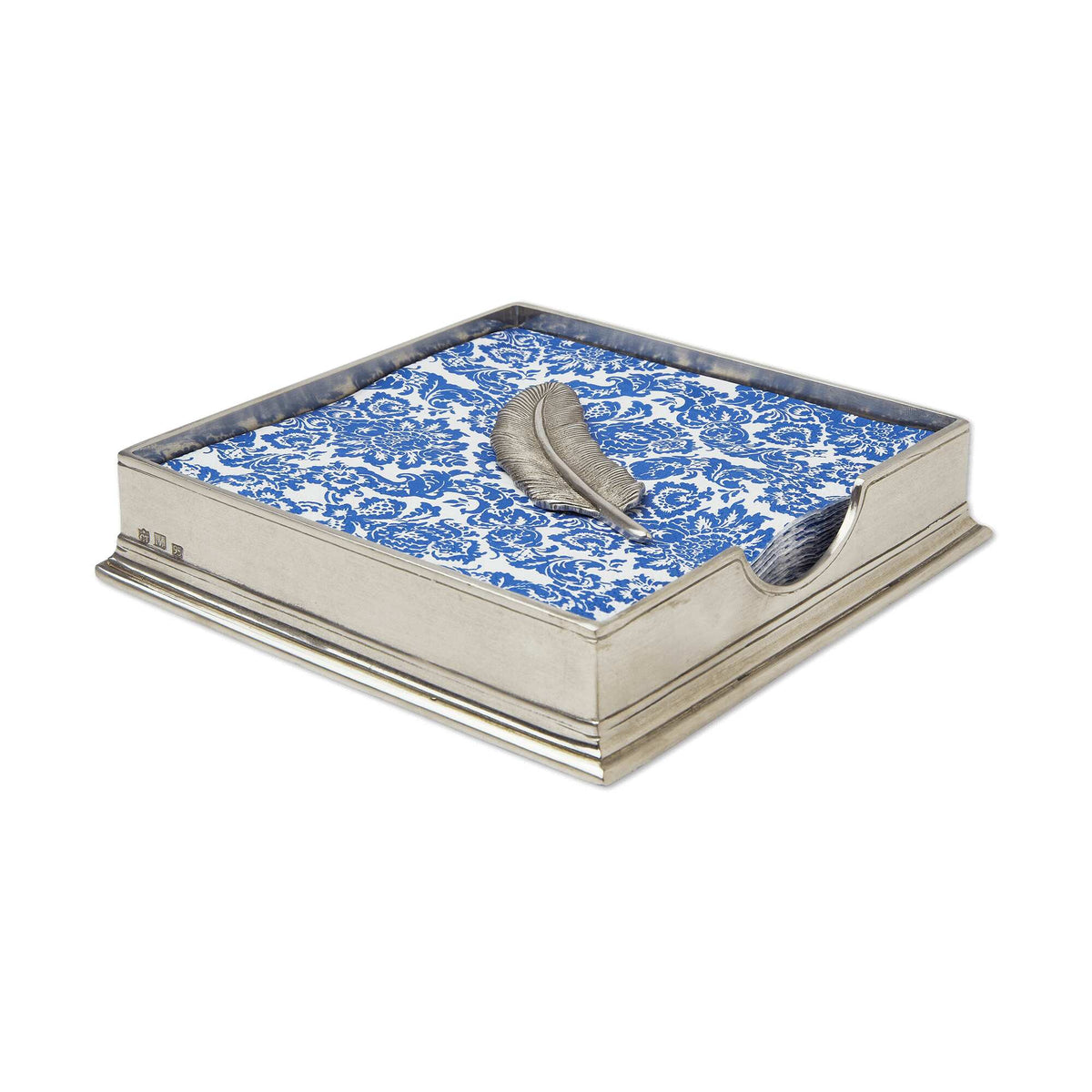 Match Pewter Luncheon Napkin Box Serveware Accessorie, alternate view