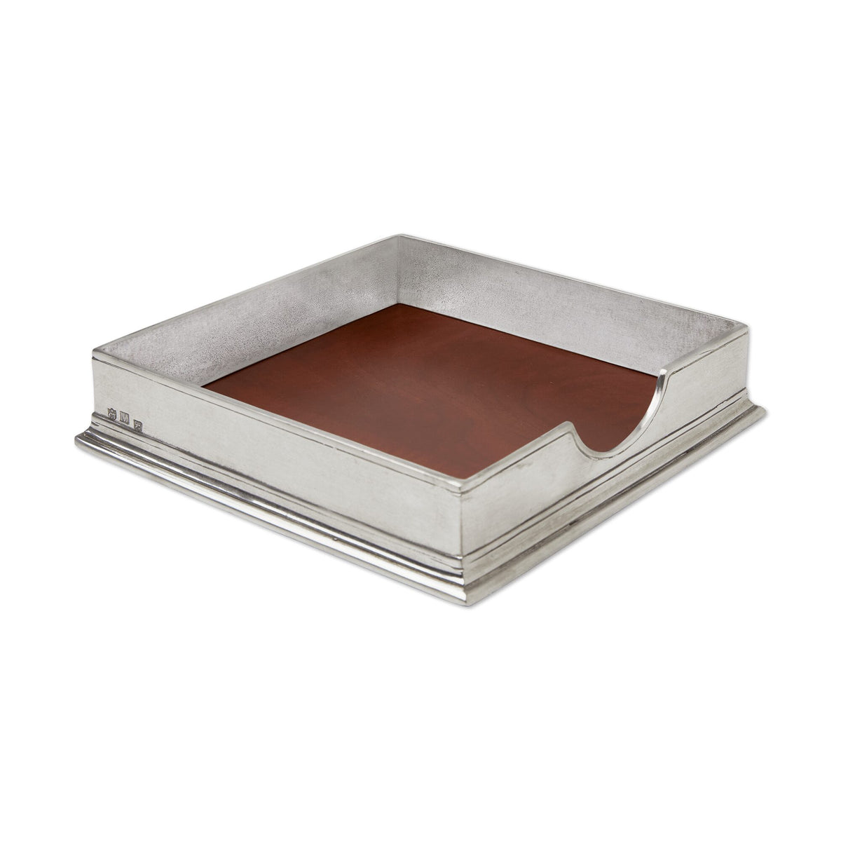 Match Pewter Luncheon Napkin Box Serveware Accessorie, alternate view