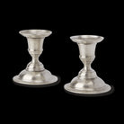 Match Pewter Martina Candlesticks, Pair Candlestick Holder