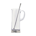 Match Pewter Martini Pitcher, Crystal Martini Glass, alternate view