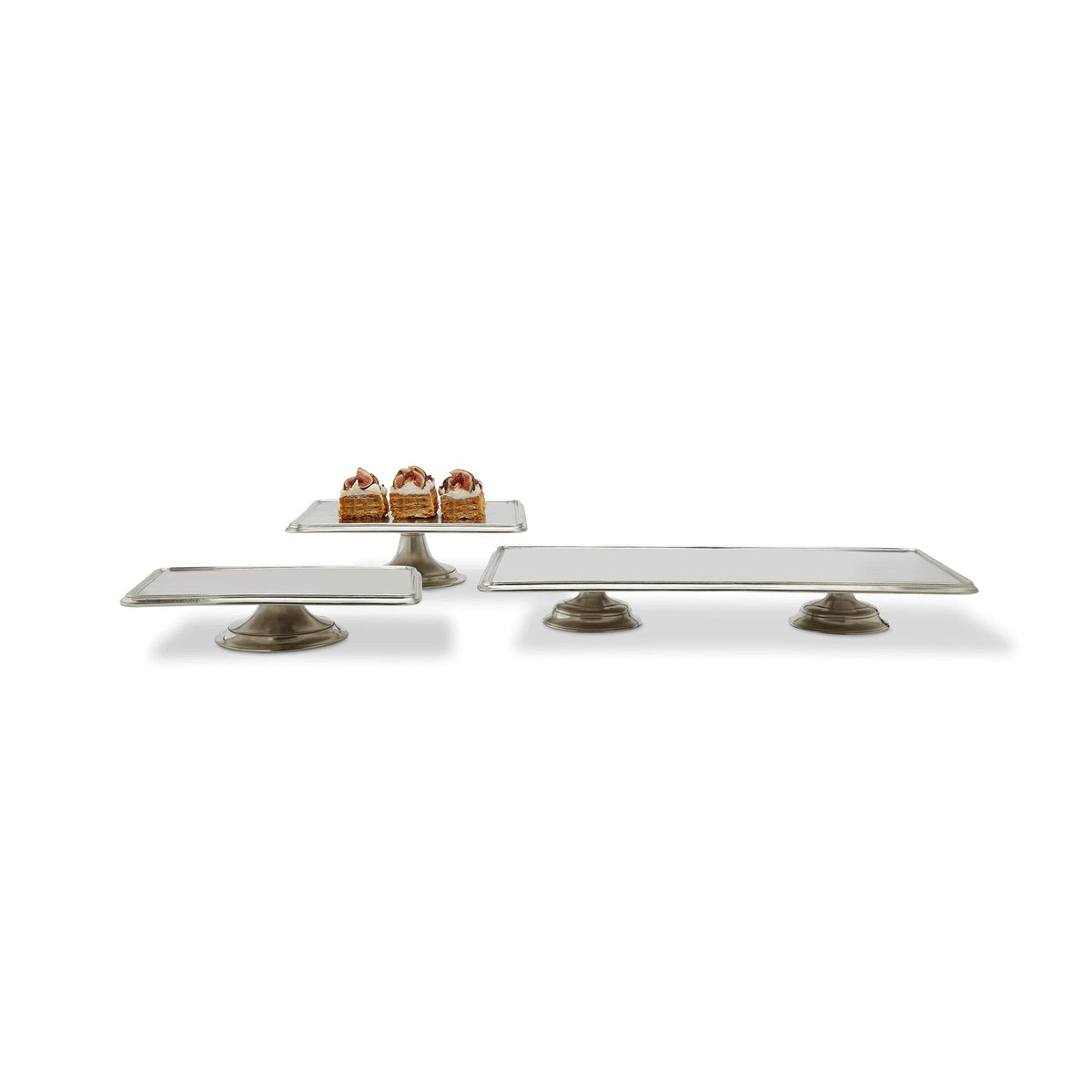 Match Pewter Milano Serving Stands Serveware Accessorie, alternate view