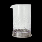 Match Pewter Mixing Glass Cocktail Shaker — Mixing Glass + Strainer Set
