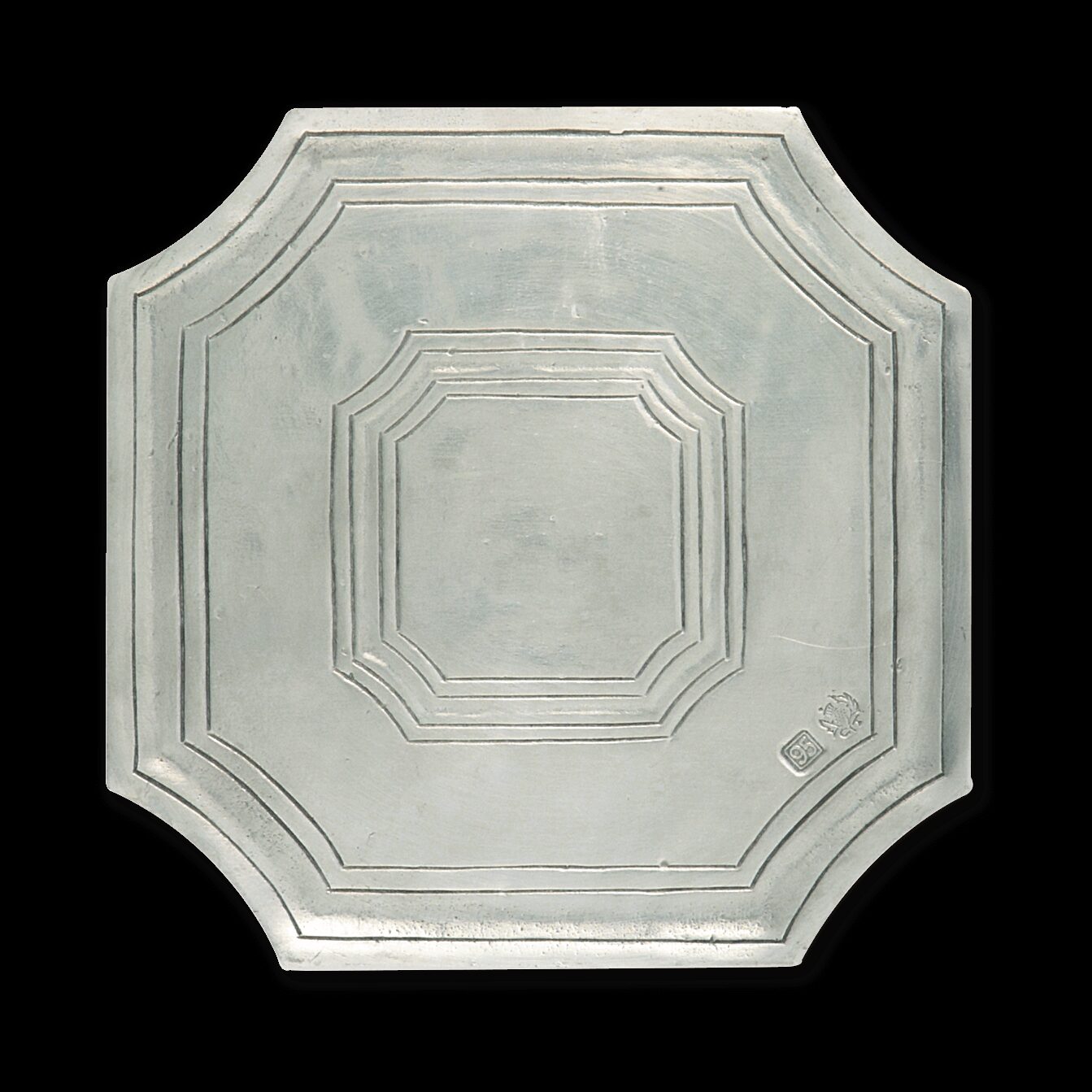 Match Pewter Octagonal Bottle Coaster