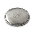 Match Pewter Oval Dresser Box, alternate view