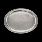 Match Pewter Oval Incised Tray — Large