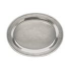 Match Pewter Oval Incised Tray, alternate view