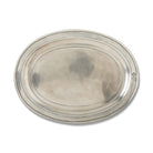 Match Pewter Oval Incised Tray, alternate view