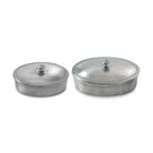 Match Pewter Oval Lidded Box, alternate view