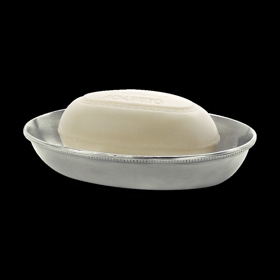 Match Pewter Oval Soap Dish Bathroom Accessorie