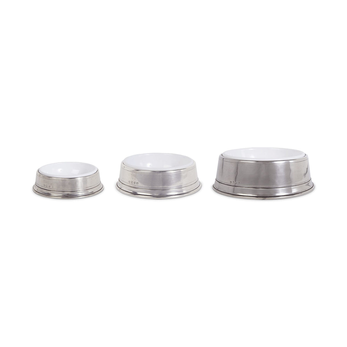 Match Pewter Pet Bowl, alternate view