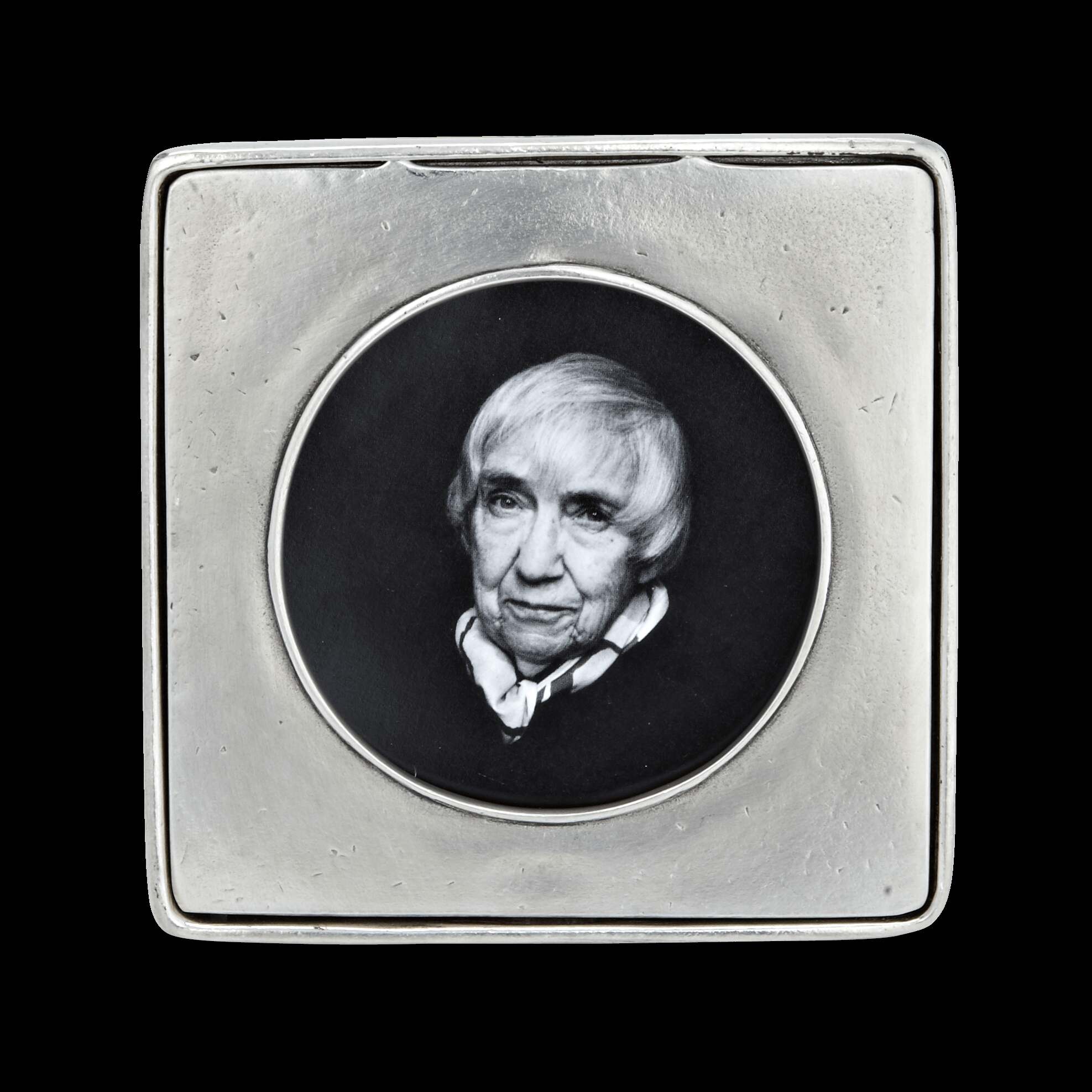 Match Pewter Piemonte Round Frame, Small
