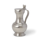 Match Pewter Pitcher with Acorn Lid, alternate view