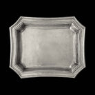 Match Pewter Pocket Change Tray — Tray with Leather Insert