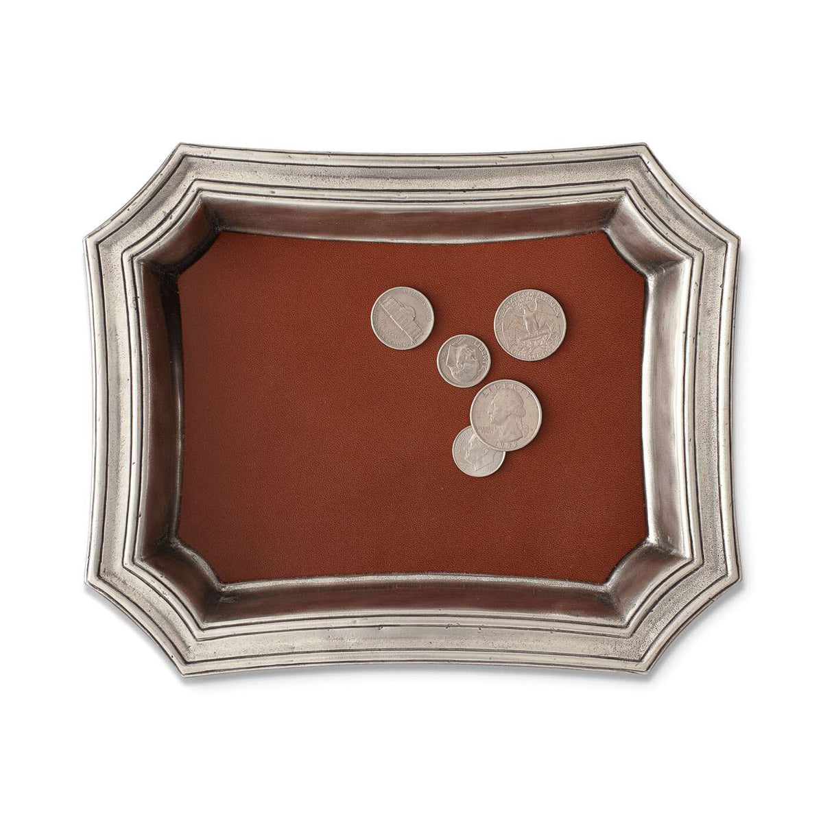 Match Pewter Pocket Change Tray, alternate view