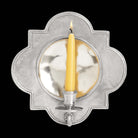 Match Pewter Quatrefoil Wall Sconce