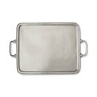 Match Pewter Rectangle Tray with Handles, alternate view