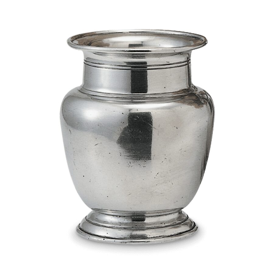 Match Pewter Rimmed Vase, alternate view