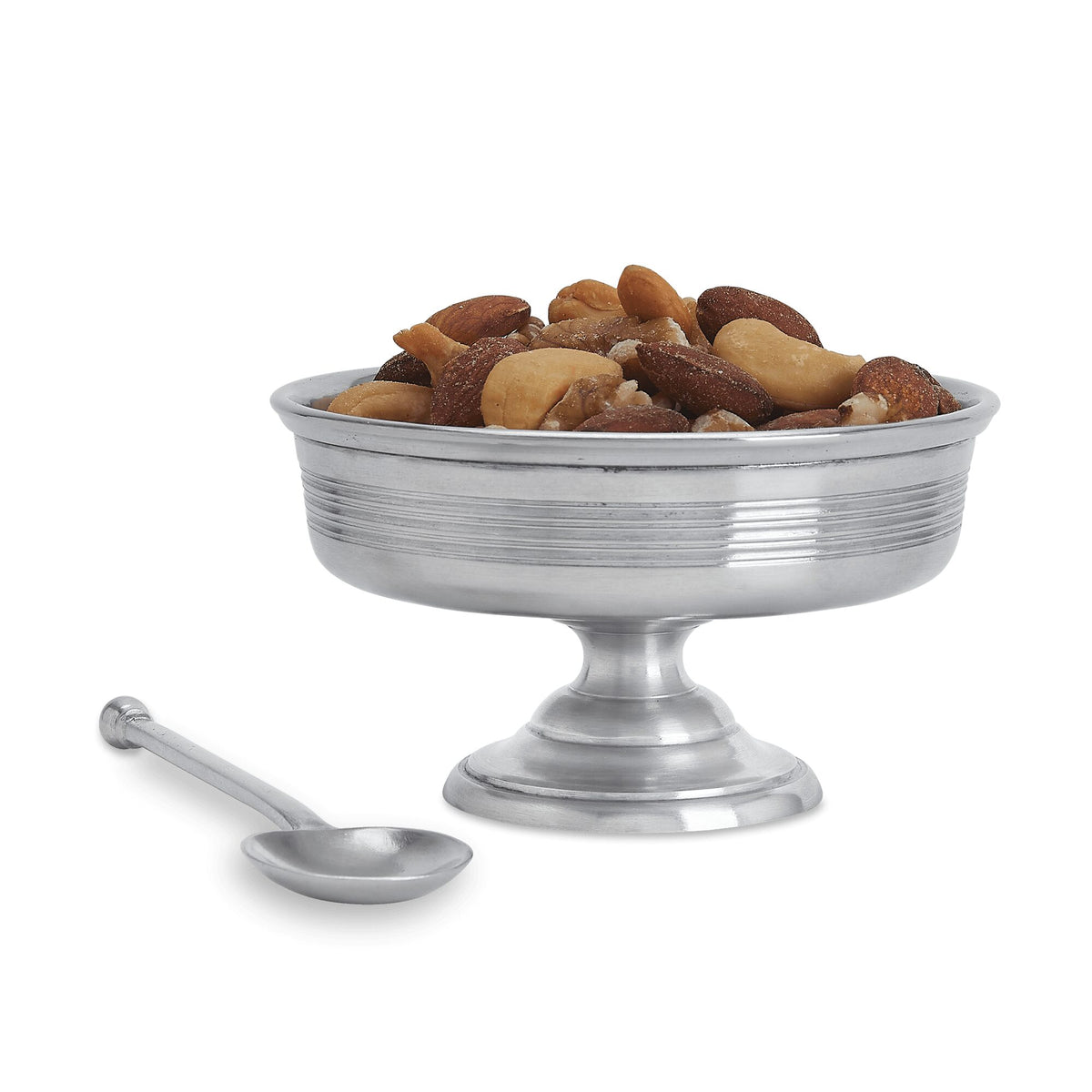 Match Pewter Round Footed Dish Martini Glass, alternate view