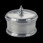 Match Pewter Round Heirloom Box