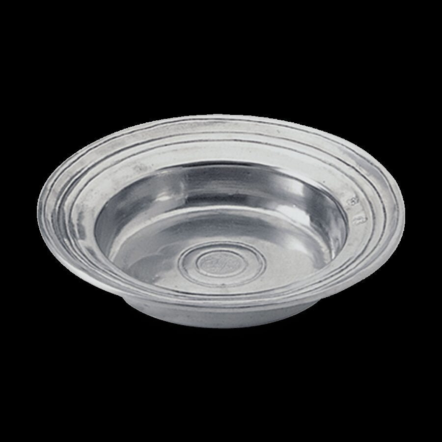 Match Pewter Round Incised Bowl — Small