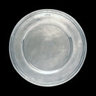 Match Pewter Scribed Rim Charger Charger & Service Plate — Large