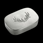 Match Pewter Simple Covered Antler Box
