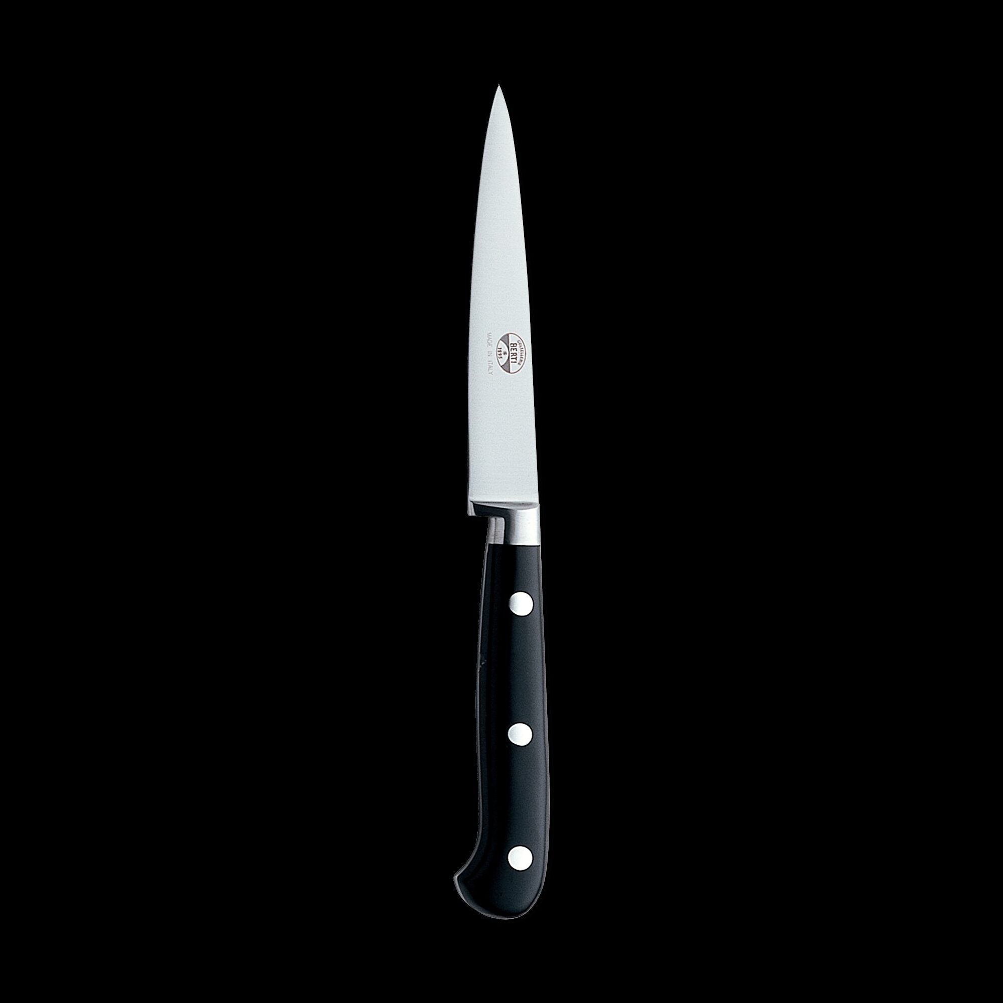 Match Pewter Straight Paring Knife Flatware Knive — Black