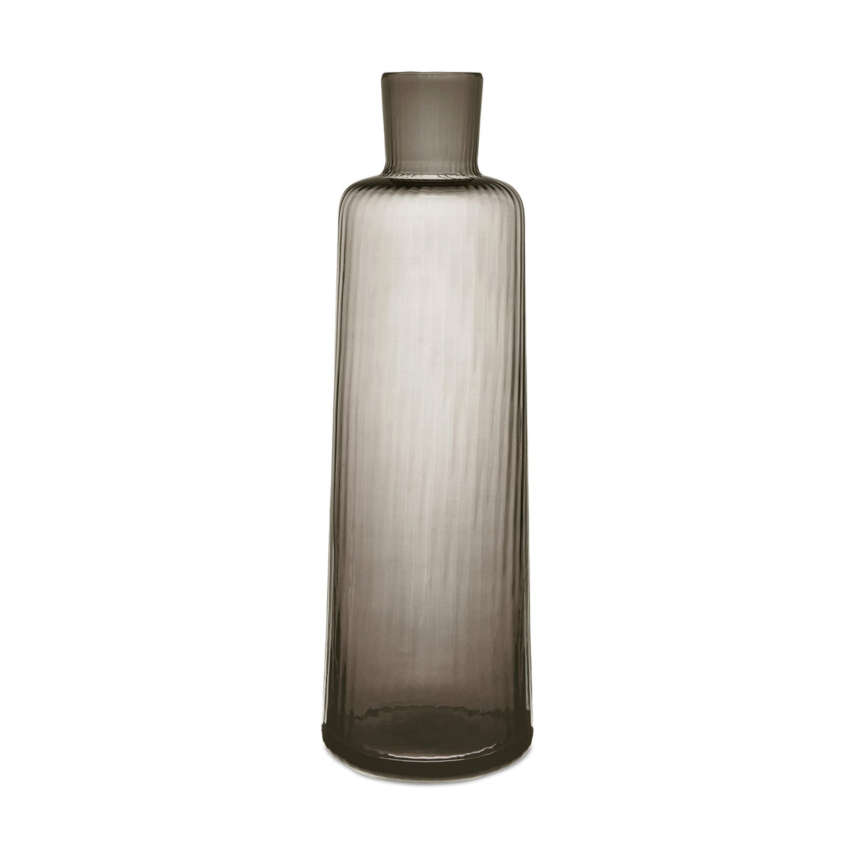 Match Pewter Tall Carafe — Smoke, Pleat
