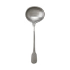 Match Pewter tapered handle gravy spoon in hand-finished pewter