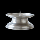 Match Pewter Taverna Pillar Base Candlestick Holder