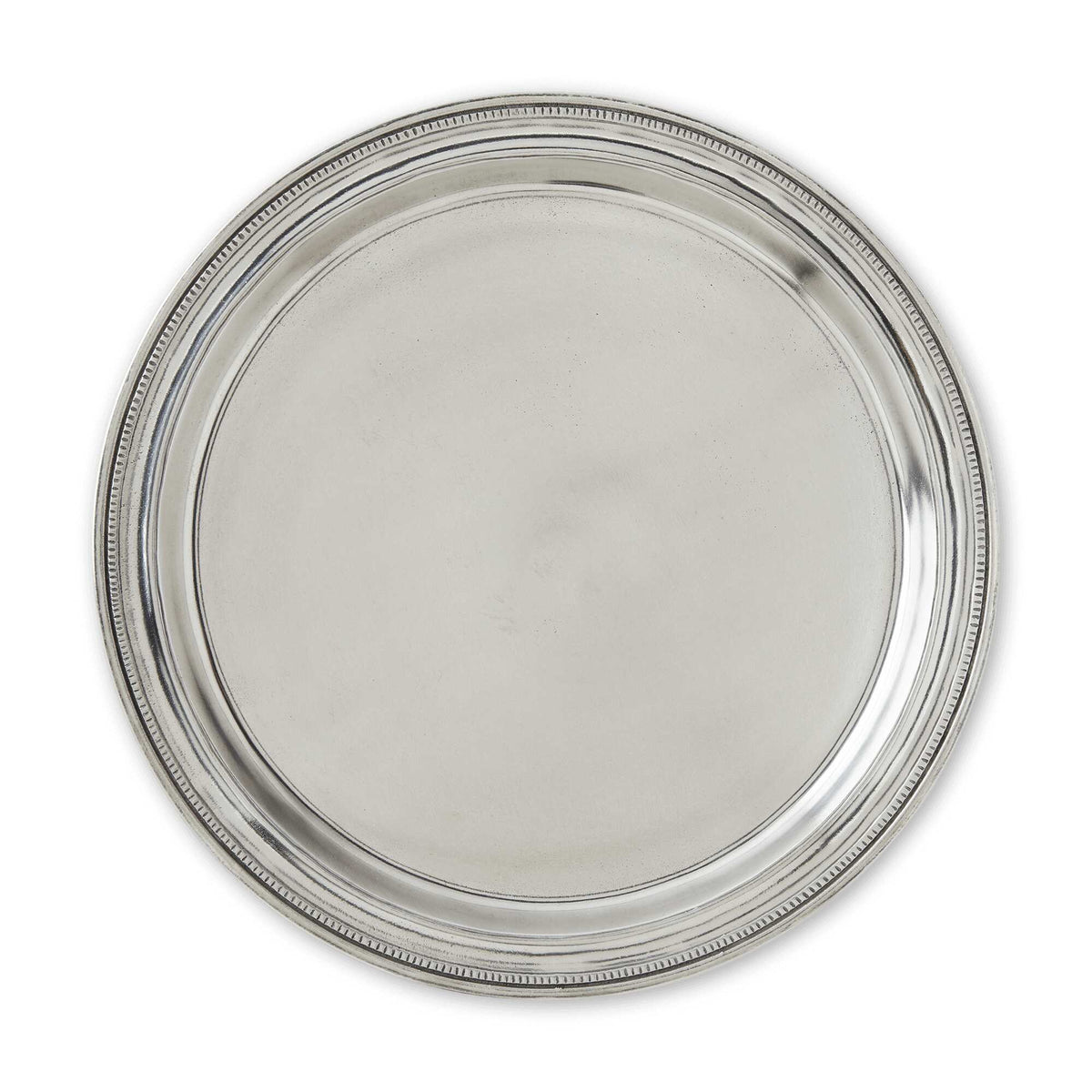 Match Pewter Toscana Rimmed Tray, alternate view