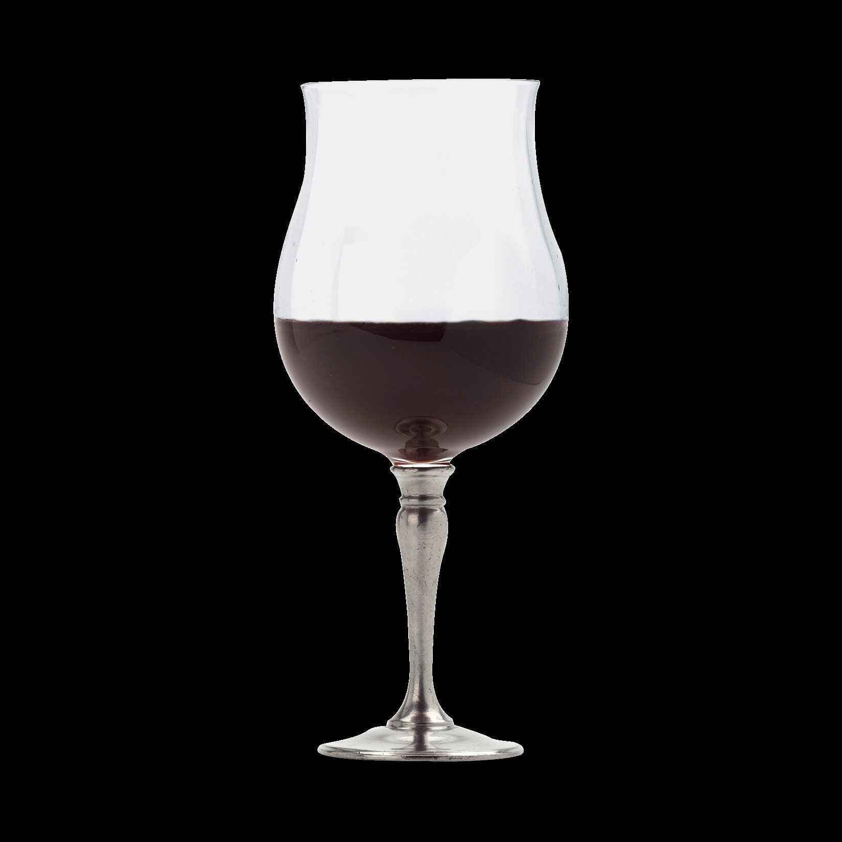 Match Pewter Tulip Red Wine Glass